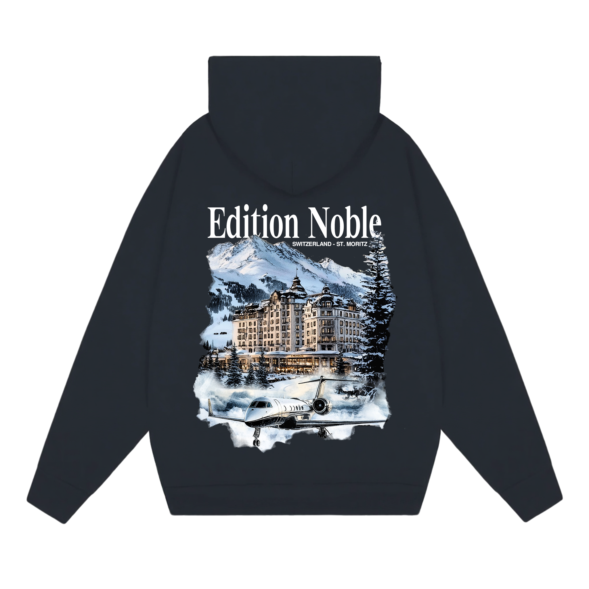 Hoodie St-Moritz Navy Blue